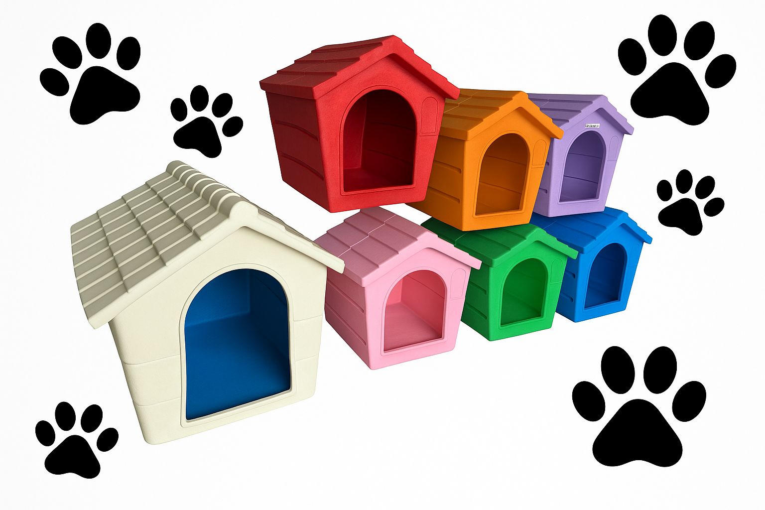 Casa mediana para perro